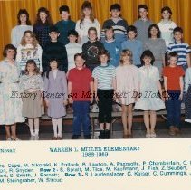 Fifth Grade Classes 1988-1989